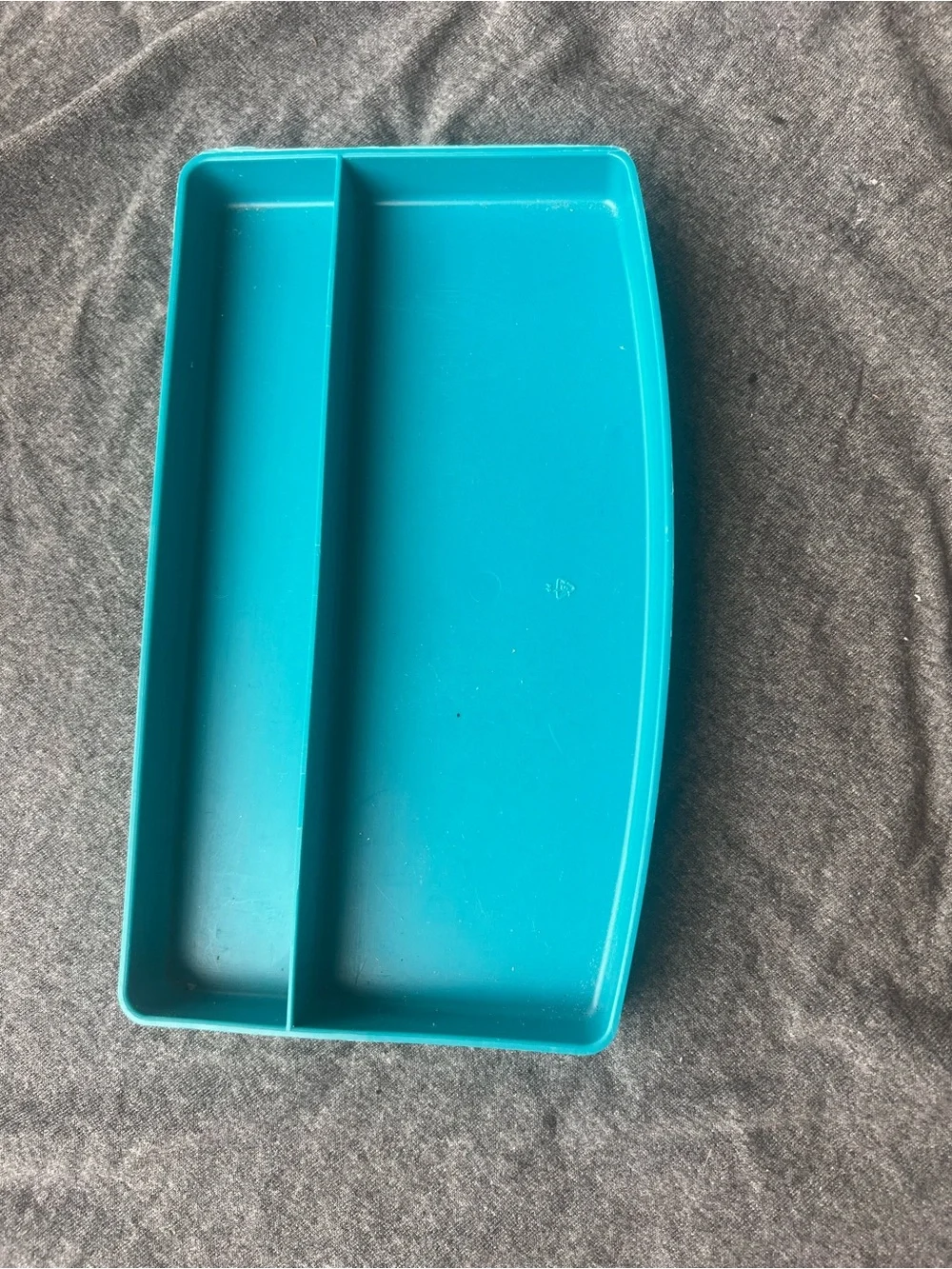 Turquoise Lunchbox with Colorful Logo